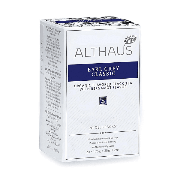 ALTHAUS Черен чай БИО Earl Grey 20 бр.
