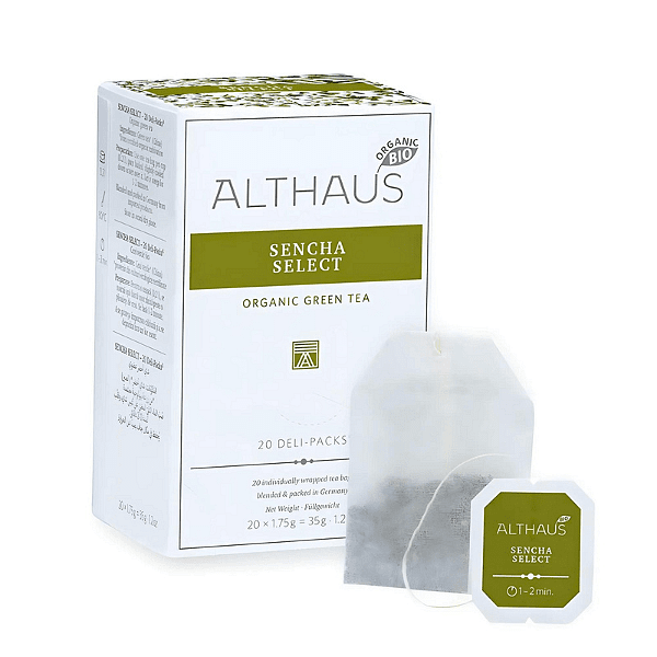 ALTHAUS Био зелен чай Сенча 20 бр.