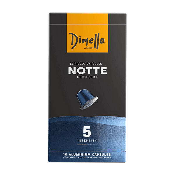Dimello Notte - 10бр. Nespresso® съвместими алуминиеви капсули